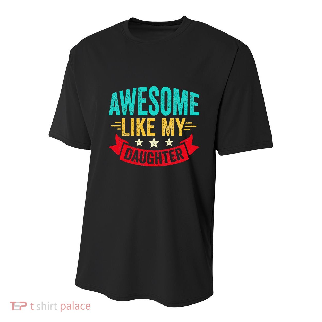 Awesome Like My Daughter Man Dad Funny Fathers Day Youth Performance Sprint T-Shirt