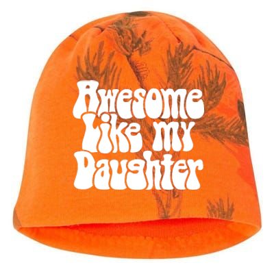 Awesome Like My Daughter T Kati - Camo Knit Beanie