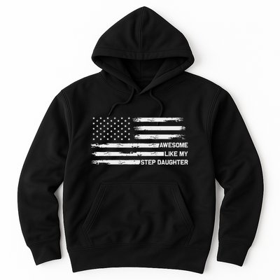 Awesome Like My Step Daughter Fathers Day Dad Joke Hoodie