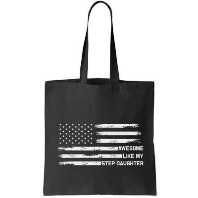 Awesome Like My Step Daughter Fathers Day Dad Joke Bag
