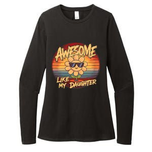 Awesome Like My Daughter Dad FatherS Day Womens CVC Long Sleeve Shirt