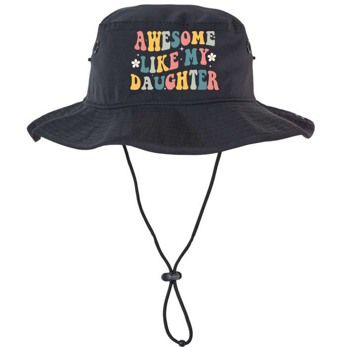 Awesome Like My Daughter Funny Mothers Fathers Day Mom Dad Legacy Cool Fit Booney Bucket Hat