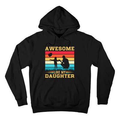 Awesome Like My Daughter Vintage Hoodie