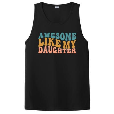 Awesome Like My Daughter Wavy PosiCharge Competitor Tank