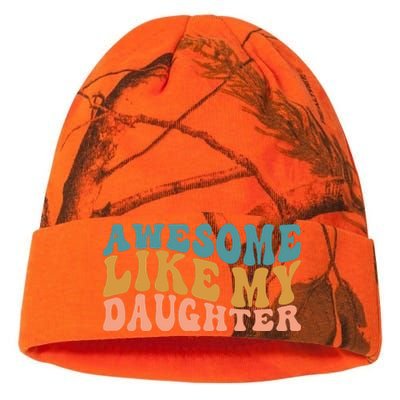 Awesome Like My Daughter Wavy Kati Licensed 12" Camo Beanie