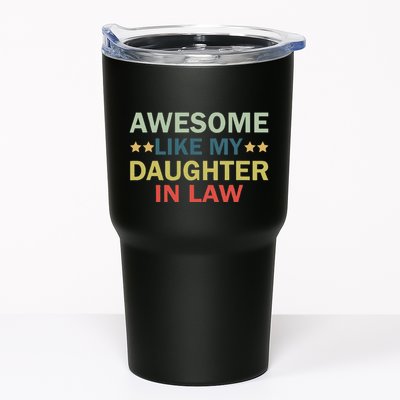 Awesome Like My Daughter In Law Family Lovers Retro Vintage Tumbler