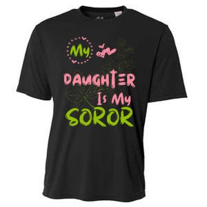 Alpha Legacy MY DAUGHTER IS MY SOROR First Black Sorority 08 Cooling Performance Crew T-Shirt