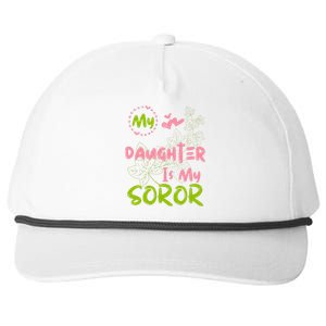 Alpha Legacy MY DAUGHTER IS MY SOROR First Black Sorority 08 Snapback Five-Panel Rope Hat