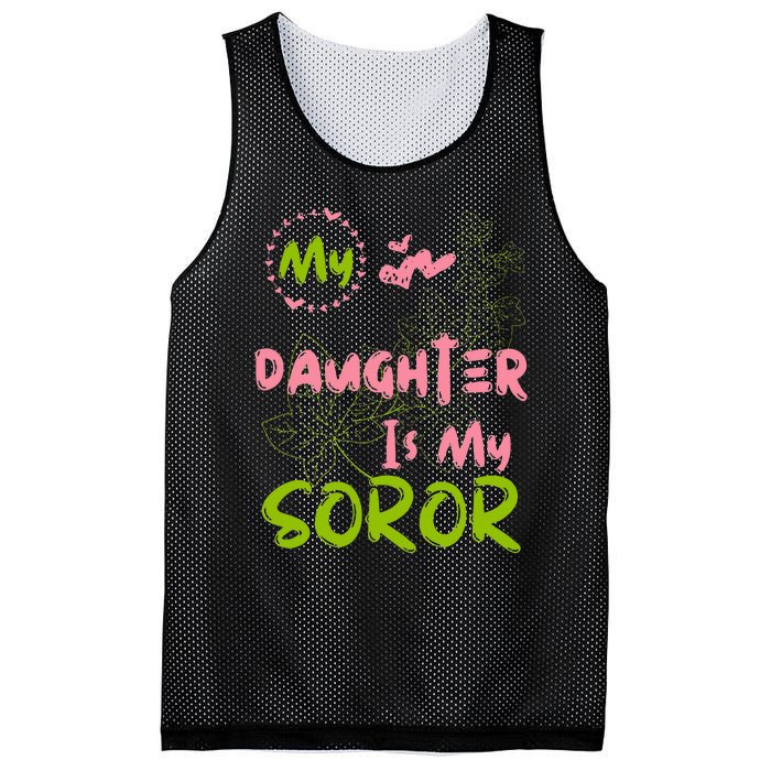 Alpha Legacy MY DAUGHTER IS MY SOROR First Black Sorority 08 Mesh Reversible Basketball Jersey Tank