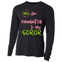 Alpha Legacy MY DAUGHTER IS MY SOROR First Black Sorority 08 Cooling Performance Long Sleeve Crew