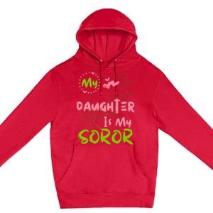 Alpha Legacy MY DAUGHTER IS MY SOROR First Black Sorority 08 Premium Pullover Hoodie