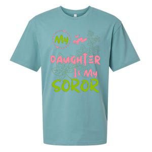 Alpha Legacy MY DAUGHTER IS MY SOROR First Black Sorority 08 Sueded Cloud Jersey T-Shirt