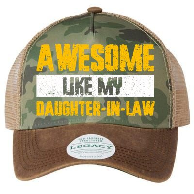 Awesome Like My Daughter In Law Legacy Tie Dye Trucker Hat
