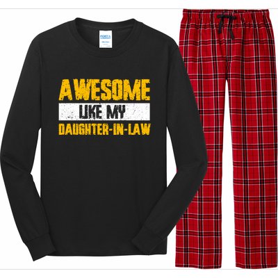 Awesome Like My Daughter In Law Long Sleeve Pajama Set