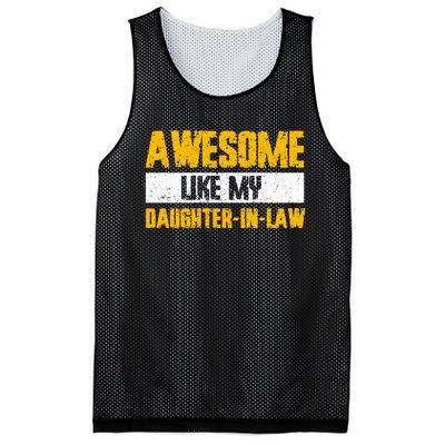 Awesome Like My Daughter In Law Mesh Reversible Basketball Jersey Tank