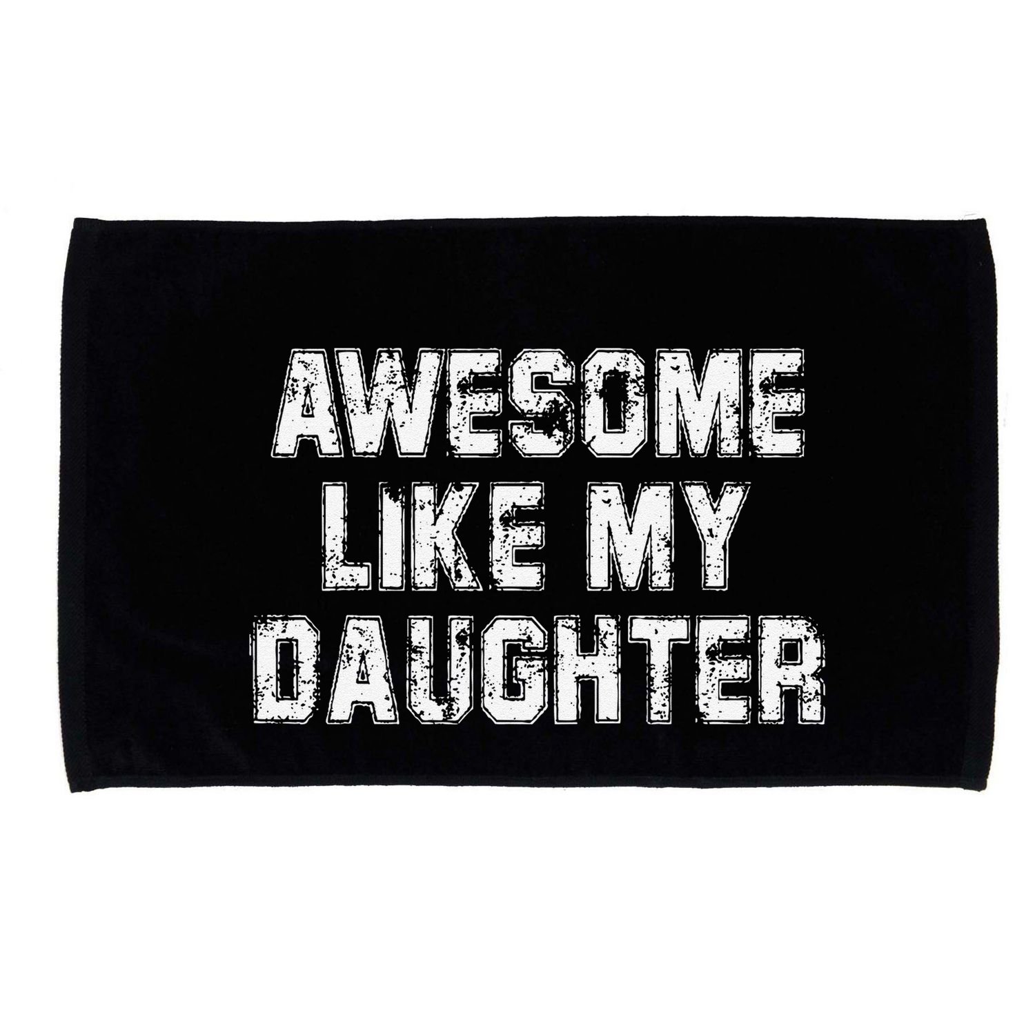 Awesome Like My Daughter As Awesome As My Daughter Microfiber Hand Towel
