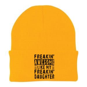 Awesome Like My Daughter Funny From Daughter Knit Cap Winter Beanie