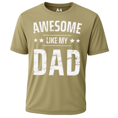 Awesome Like My Dad Sayings Funny Ideas For Fathers Day Performance Shirt