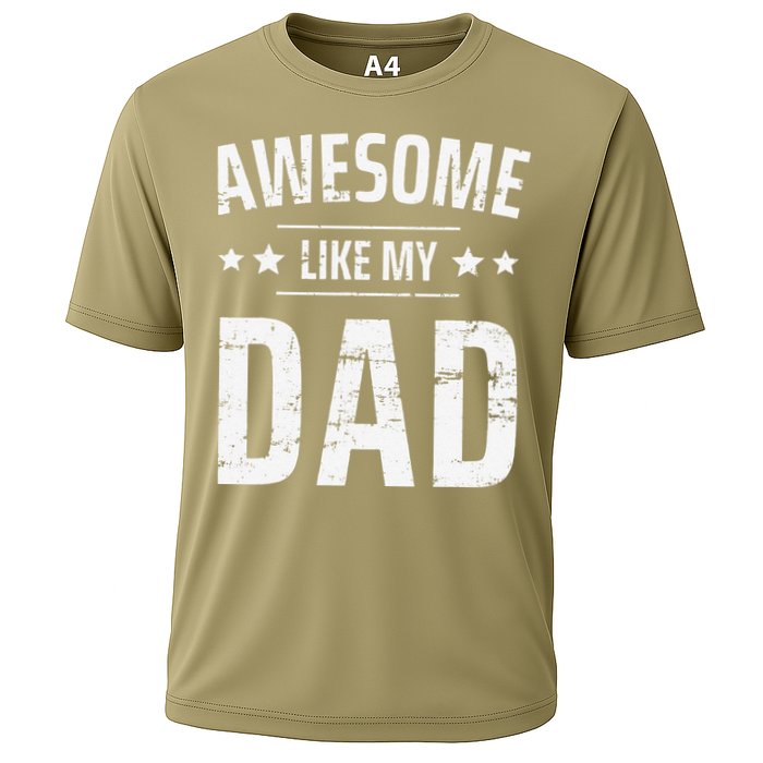 Awesome Like My Dad Sayings Funny Ideas For Fathers Day Performance Shirt