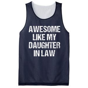 Awesome Like My Daughterinlaw MotherS Day FatherS Day Mesh Reversible Basketball Jersey Tank