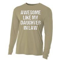 Awesome Like My Daughterinlaw MotherS Day FatherS Day Cooling Performance Long Sleeve Crew