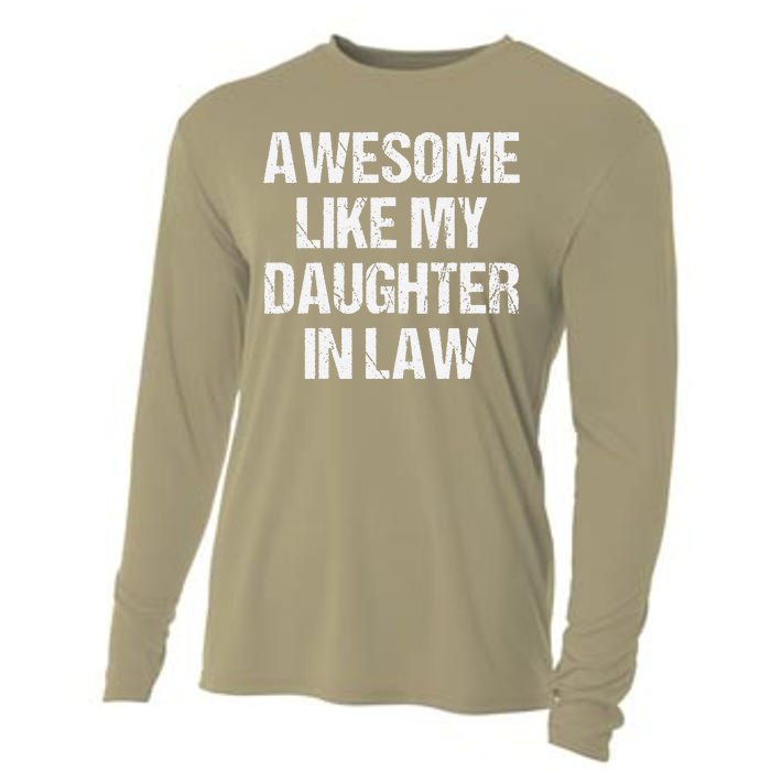 Awesome Like My Daughterinlaw MotherS Day FatherS Day Cooling Performance Long Sleeve Crew