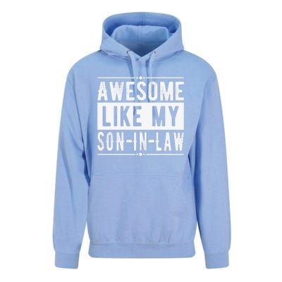 Awesome Like My Son In Law Family Lovers Fathers Day Unisex Surf Hoodie