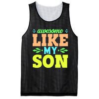 Awesome Like My Son T Mesh Reversible Basketball Jersey Tank