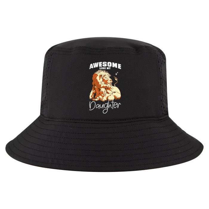 Awesome Like My Daughter. Lion Dad Lion Daughter. Cool Comfort Performance Bucket Hat