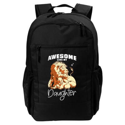Awesome Like My Daughter. Lion Dad Lion Daughter. Backpack