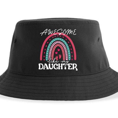 AWESOME LIKE MY DAUGHTER T Sustainable Bucket Hat