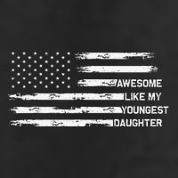 Awesome Like My Youngest Daughter Fathers Day Dad Joke 11oz C Handle Ceramic Mug