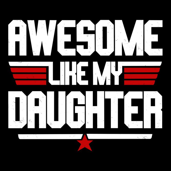 Awesome Like My Daughter Funny Gift Cooling Performance Crew T-Shirt