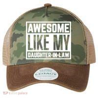 Awesome Like My Daughter In Law Legacy Tie Dye Trucker Hat