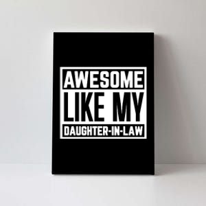 Awesome Like My Daughter In Law Canvas