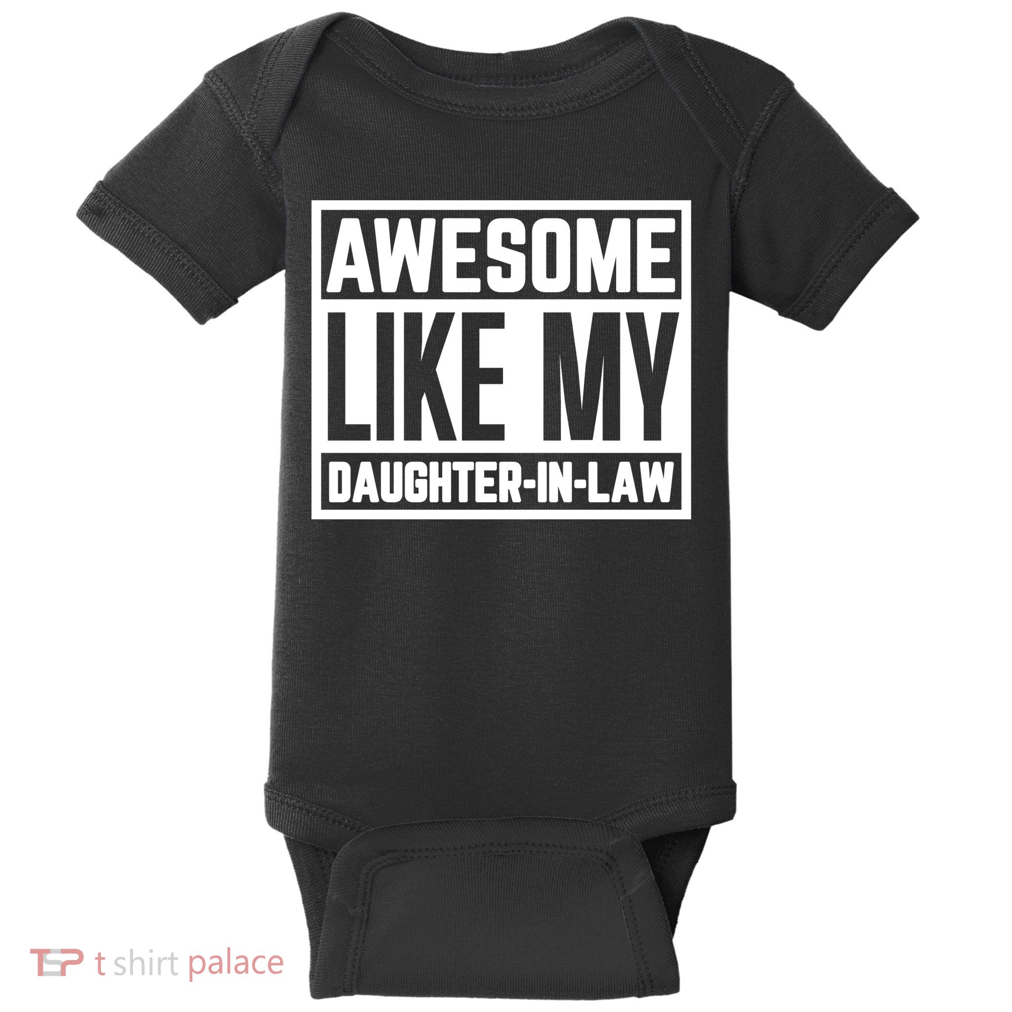 Awesome Like My Daughter In Law Baby Bodysuit