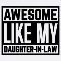 Awesome Like My Daughter In Law Garment-Dyed Sweatshirt