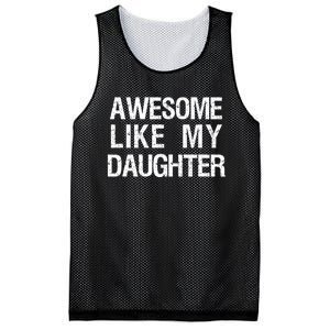 Awesome Like My Daughter Mesh Reversible Basketball Jersey Tank