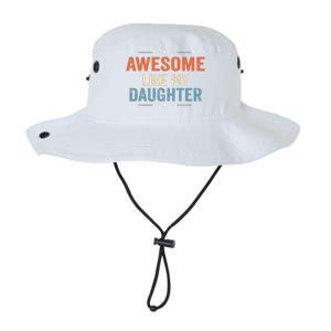 Awesome Like My Daughter Parents Day Funny Family Lovers Legacy Cool Fit Booney Bucket Hat