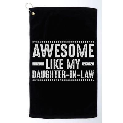 Awesome Like My Daughter In Law Cool Golf Towel