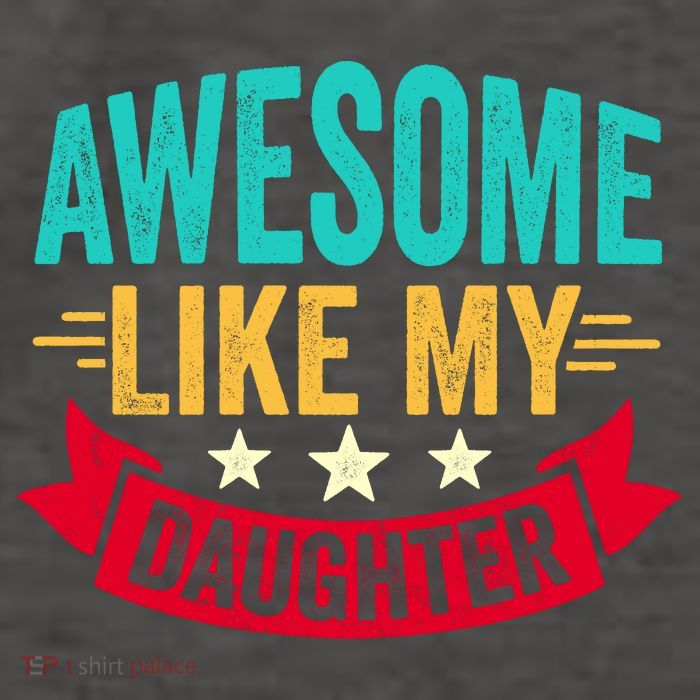 Awesome Like My Daughter Fathers Day T Vector Backpack