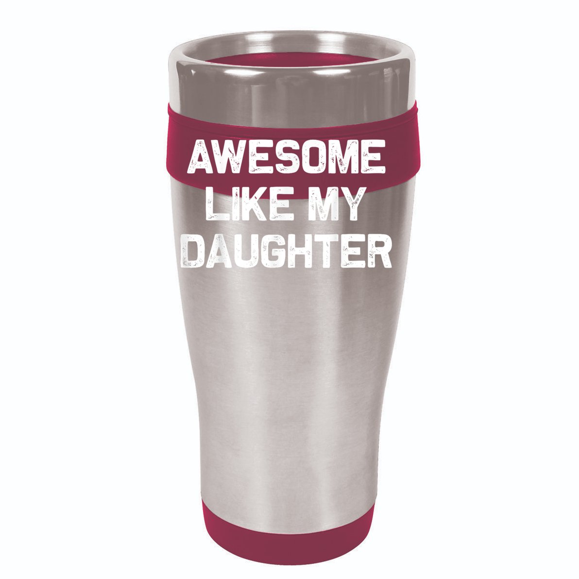 Awesome Like My Daughter Funny Fathers Day Dad V-Neck T-Shirt