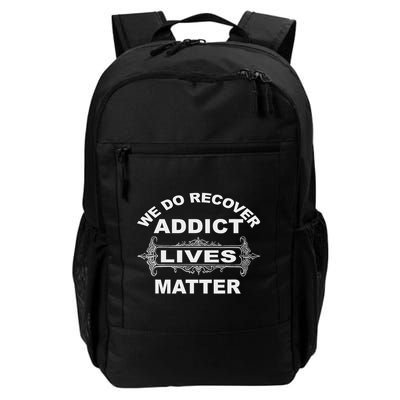 Addict Lives Matter Narcotics Anonymous Na Aa Support Daily Commute Backpack