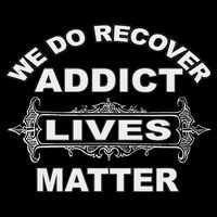 Addict Lives Matter Narcotics Anonymous Na Aa Support 7-Panel Snapback Hat