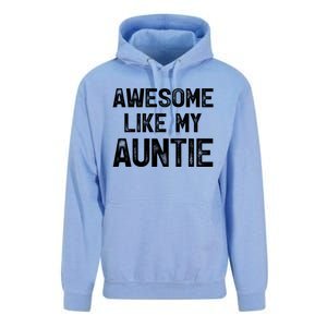 Awesome Like My Auntie Unisex Surf Hoodie