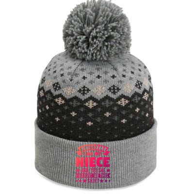 Awesome Like My Niece Uncle Aunt Gift The Baniff Cuffed Pom Beanie