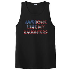 Awesome Like My Daughters Fathers Day PosiCharge Competitor Tank