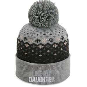 Awesome Like My Daughter Cool Unique FatherS Day Dad The Baniff Cuffed Pom Beanie