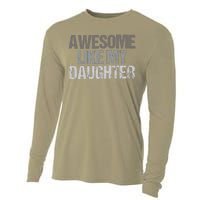 Awesome Like My Daughter Cool Unique FatherS Day Dad Cooling Performance Long Sleeve Crew