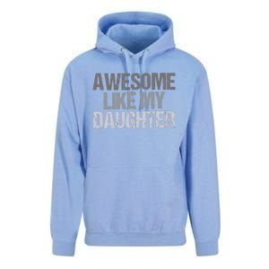 Awesome Like My Daughter Cool Unique FatherS Day Dad Unisex Surf Hoodie